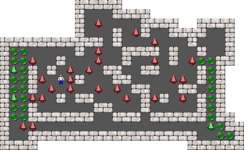 Sokoban Thinking Rabbit Arranged level 390